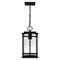 Quoizel McAlister 1-Light Earth Black Outdoor Hanging Lantern MCL1908EK - alternate 5